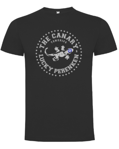 Camiseta negro lucky perenken