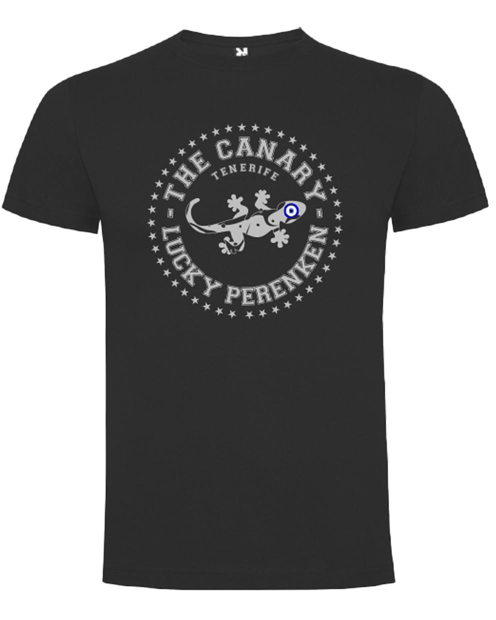 Camiseta negro lucky perenken