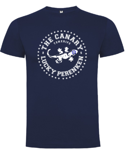 Camiseta azul marino lucky perenken