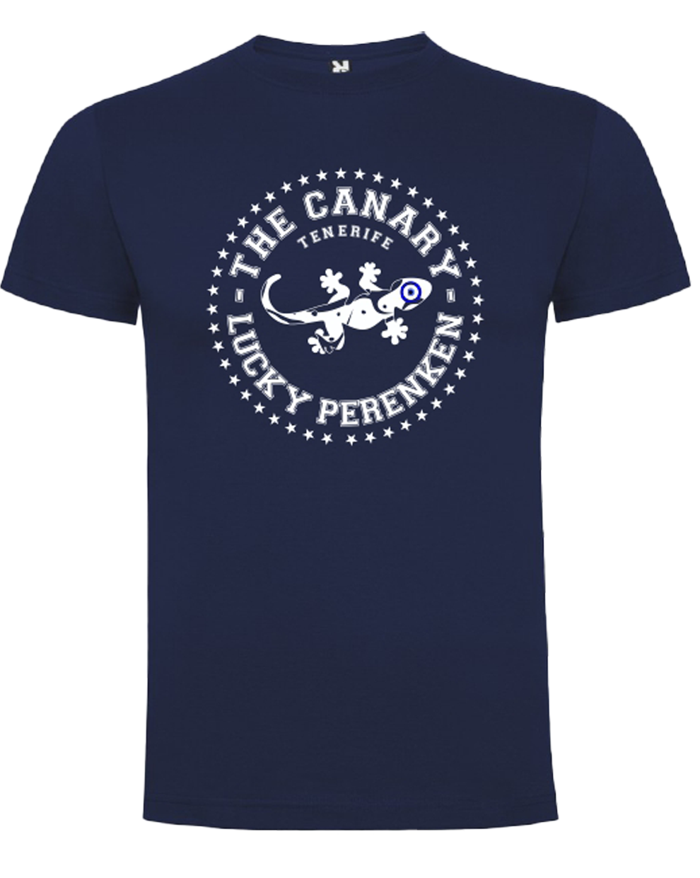 Camiseta azul marino lucky perenken