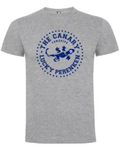 Camiseta gris lucky perenken